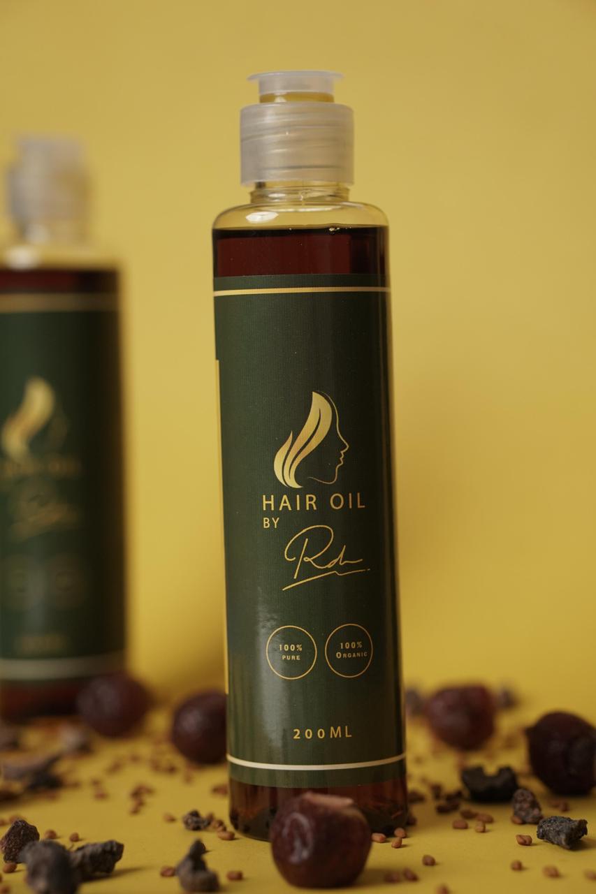 Premium Herbal Hair Oil for Hair Growth & Hair Fall Control | Stronger & Longer Hair Naturally – Hair Oil by RA
