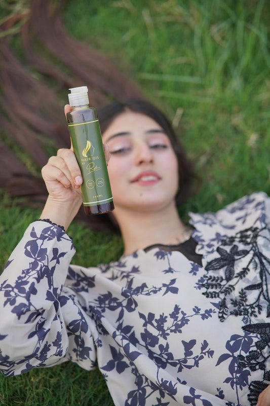 Premium Herbal Hair Oil for Hair Growth & Hair Fall Control | Stronger & Longer Hair Naturally – Hair Oil by RA
